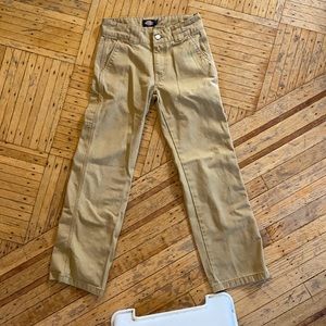 Tan Boys Dickies Pants